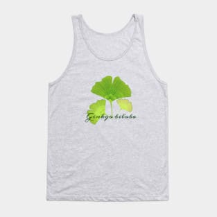 Ginkgo biloba illustration Tank Top